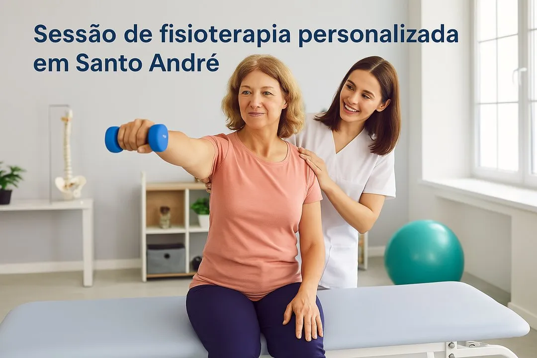 Sessão de fisioterapia personalizada em Santo André